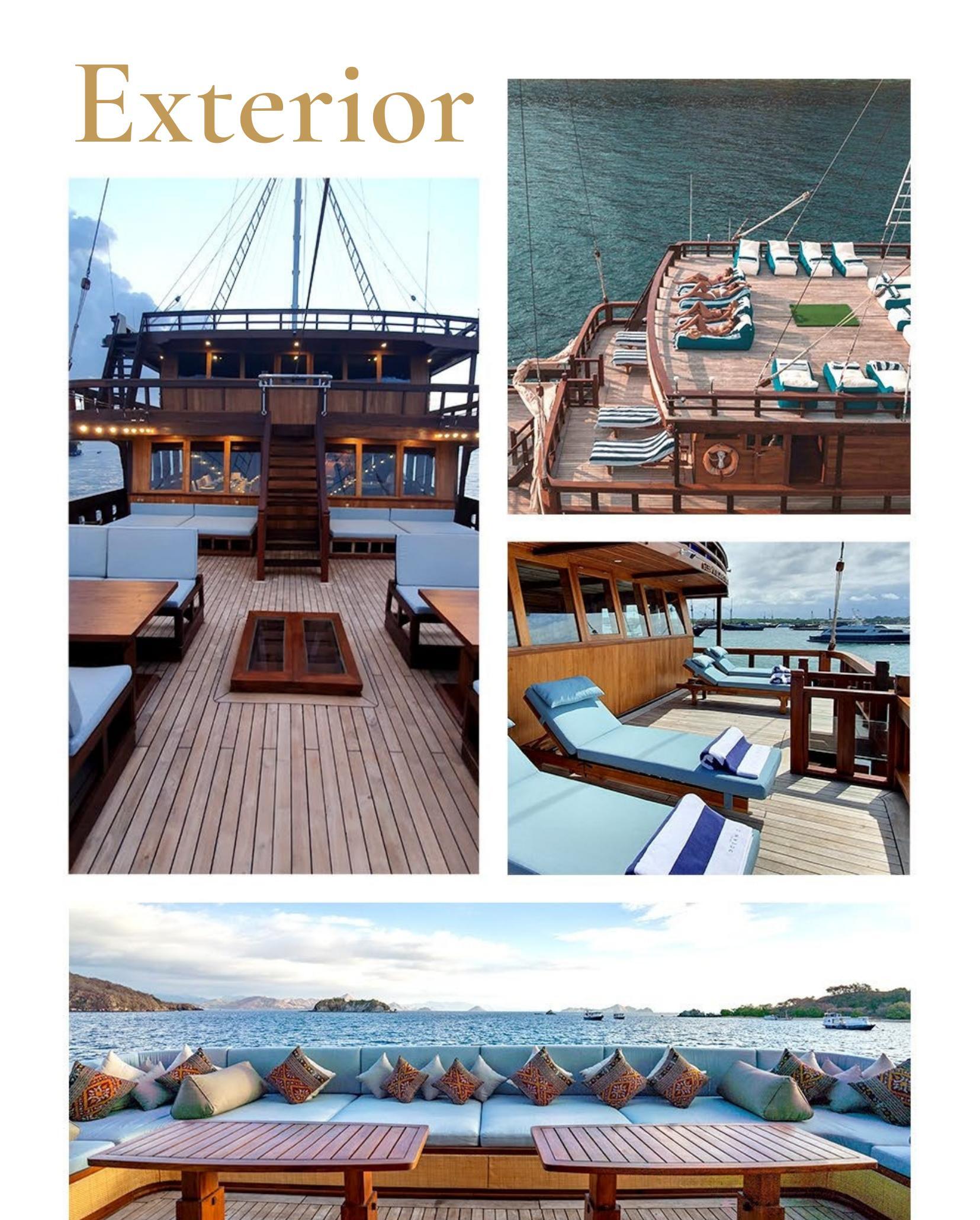 The Maj Oceanic cabin for Komodo yacht charter