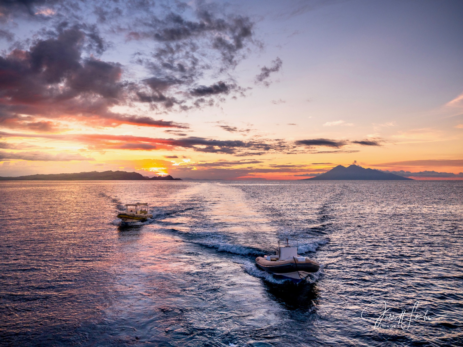 Lamima yacht anchored near Pink Beach Komodo