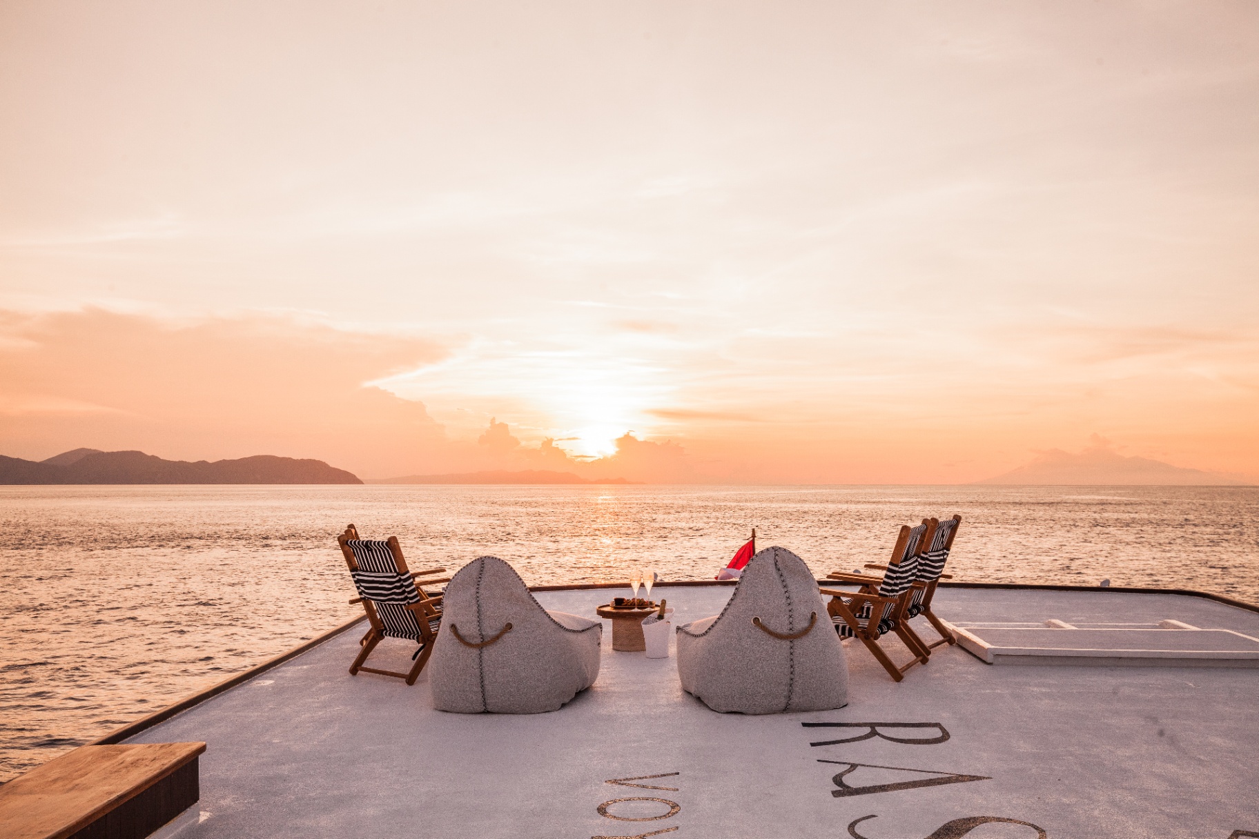 Rebel yacht from Labuan Bajo, Flores
