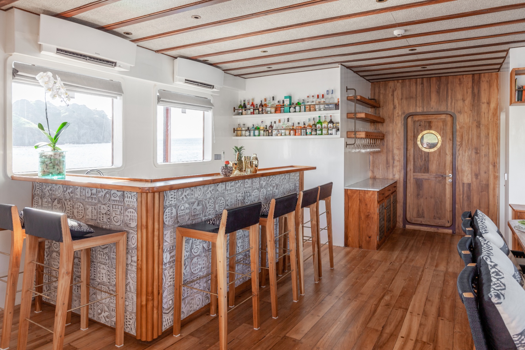 Rebel cabin for Komodo yacht charter