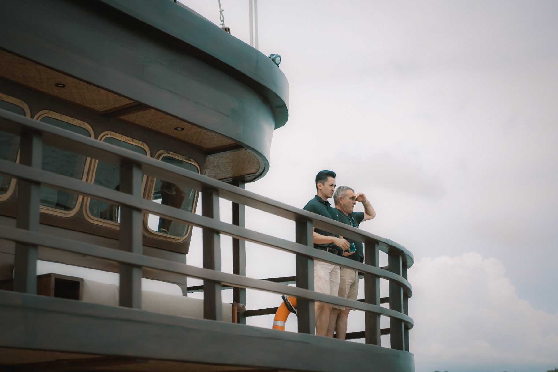 Samsara Samudra yacht at Manta Point Komodo