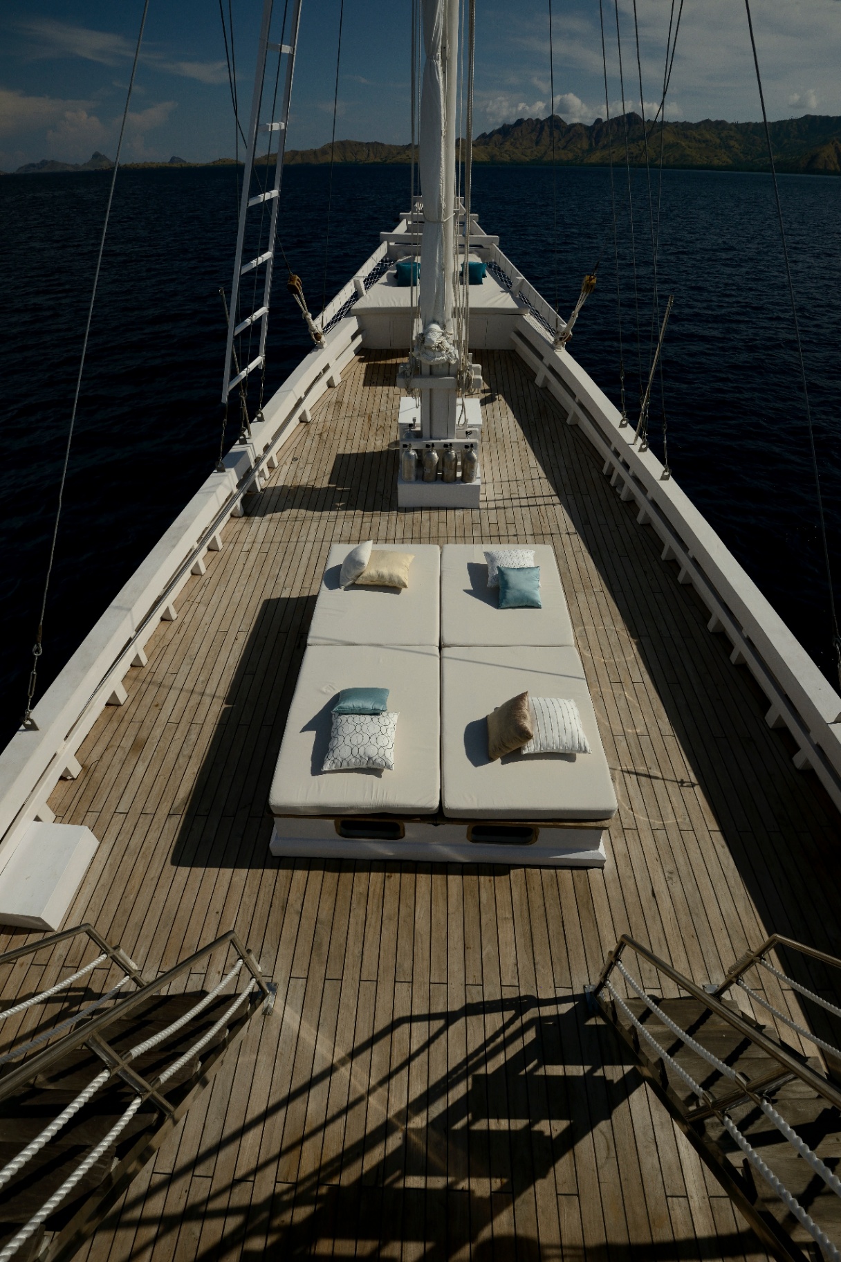 Alexa yacht at Manta Point Komodo