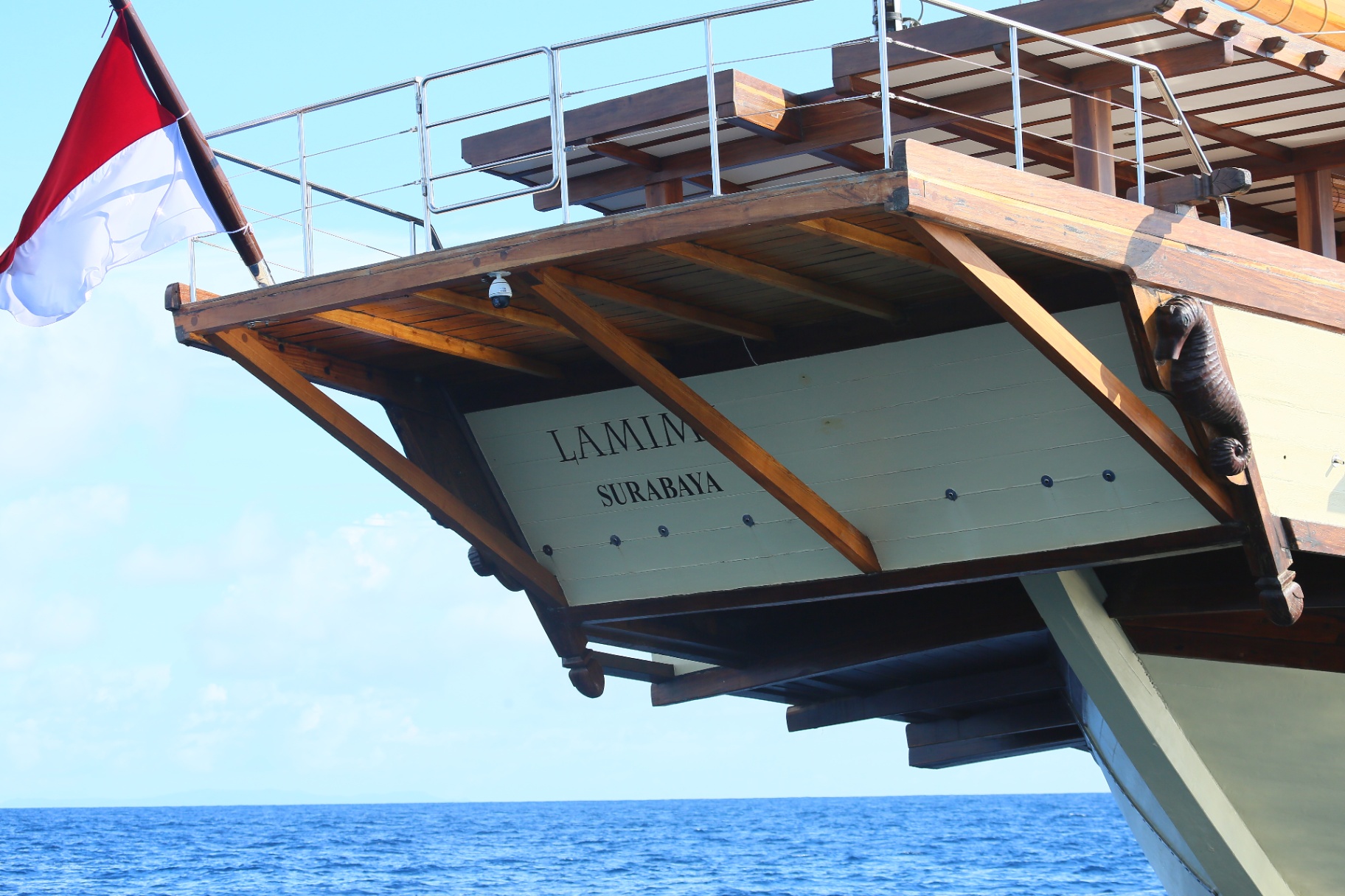 Lamima yacht from Labuan Bajo, Flores