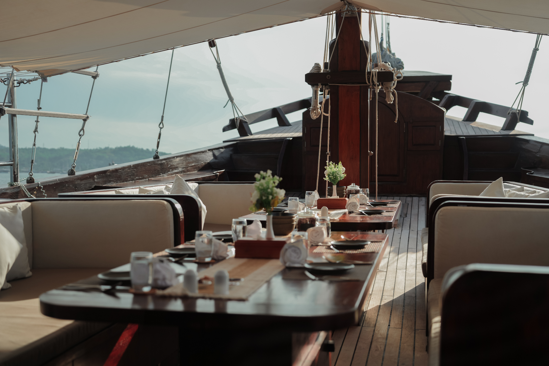 Samsara Samudra cabin for Komodo yacht charter