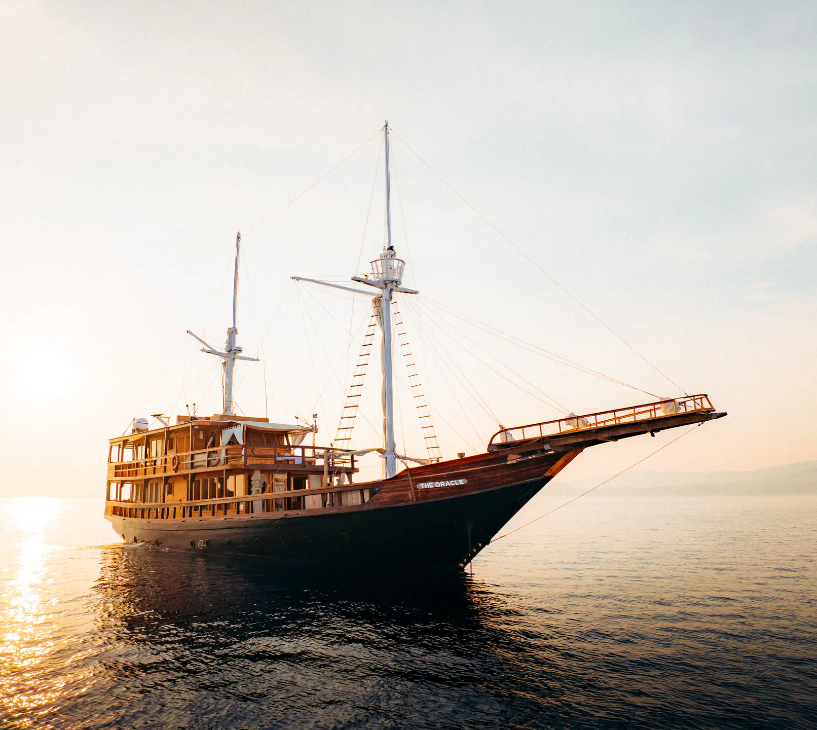 The Oracle — Premium Phinisi yacht in Komodo