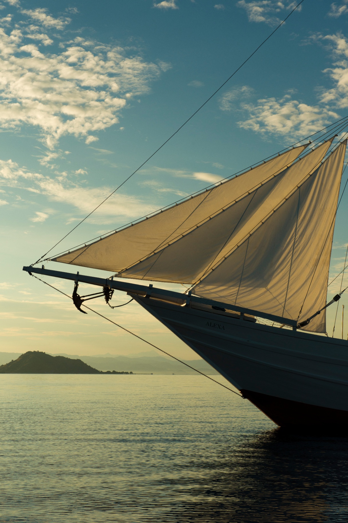 Alexa private yacht charter in Komodo