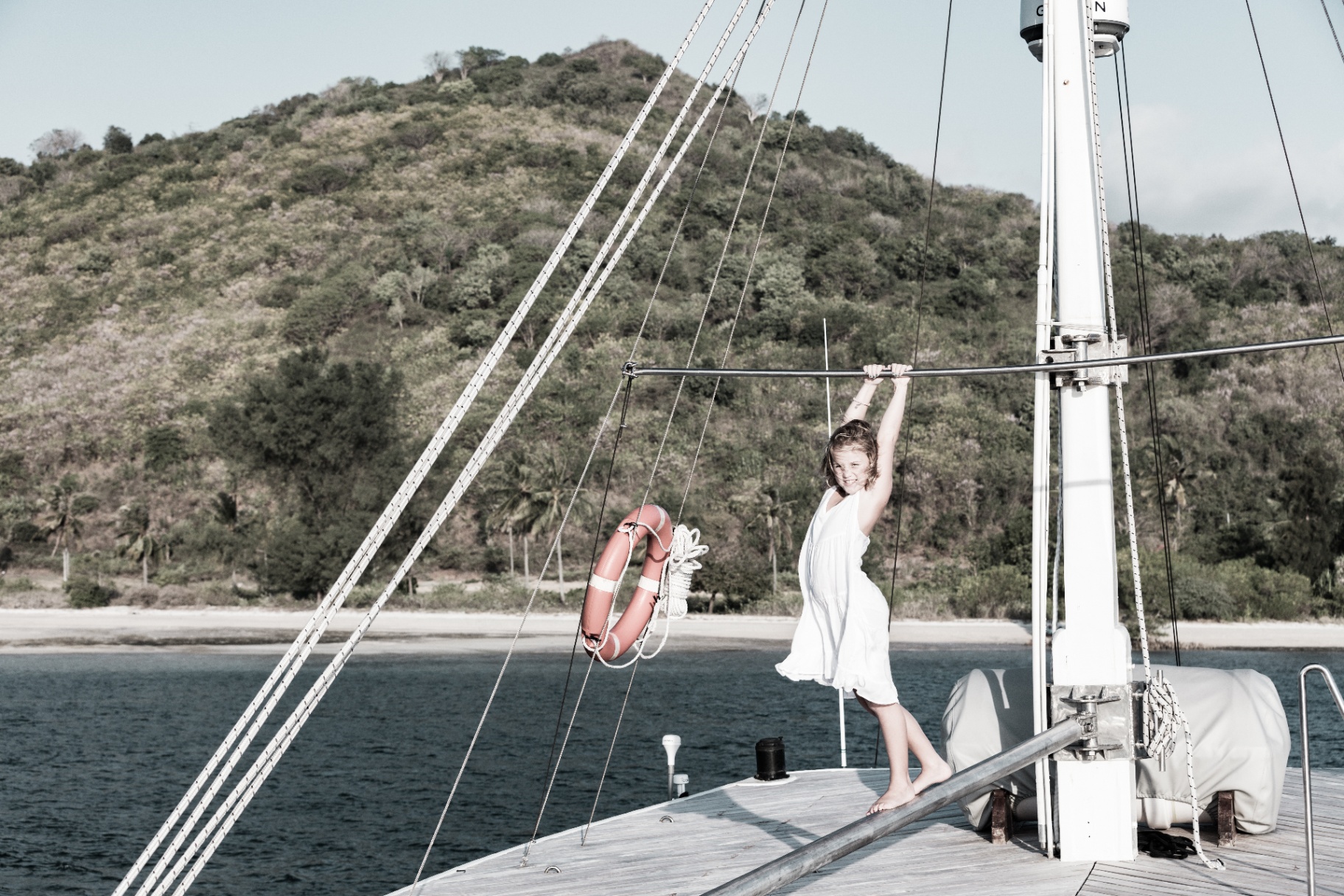 Splendour yacht at Manta Point Komodo