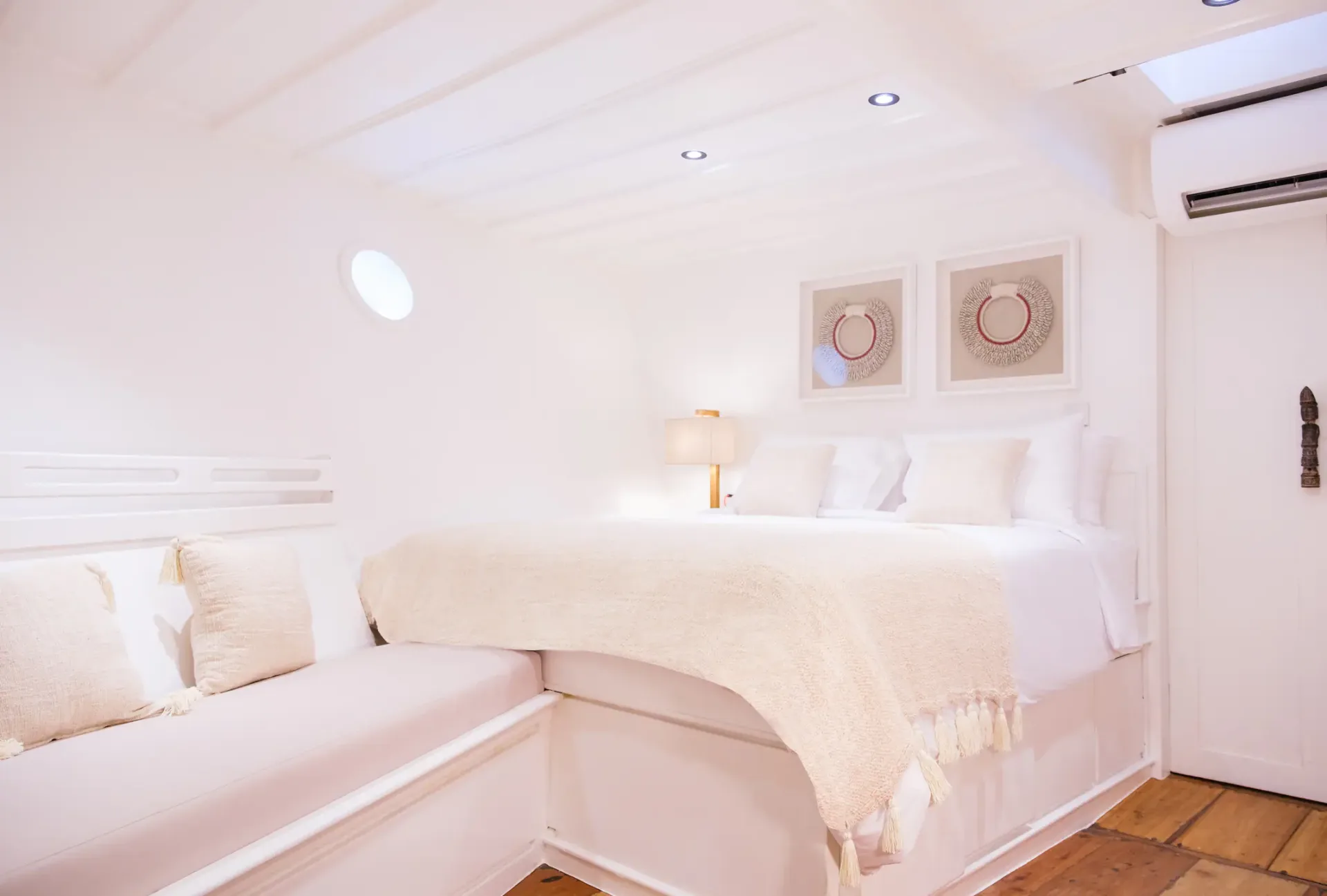 Aliikai deck on private yacht in Komodo National Park
