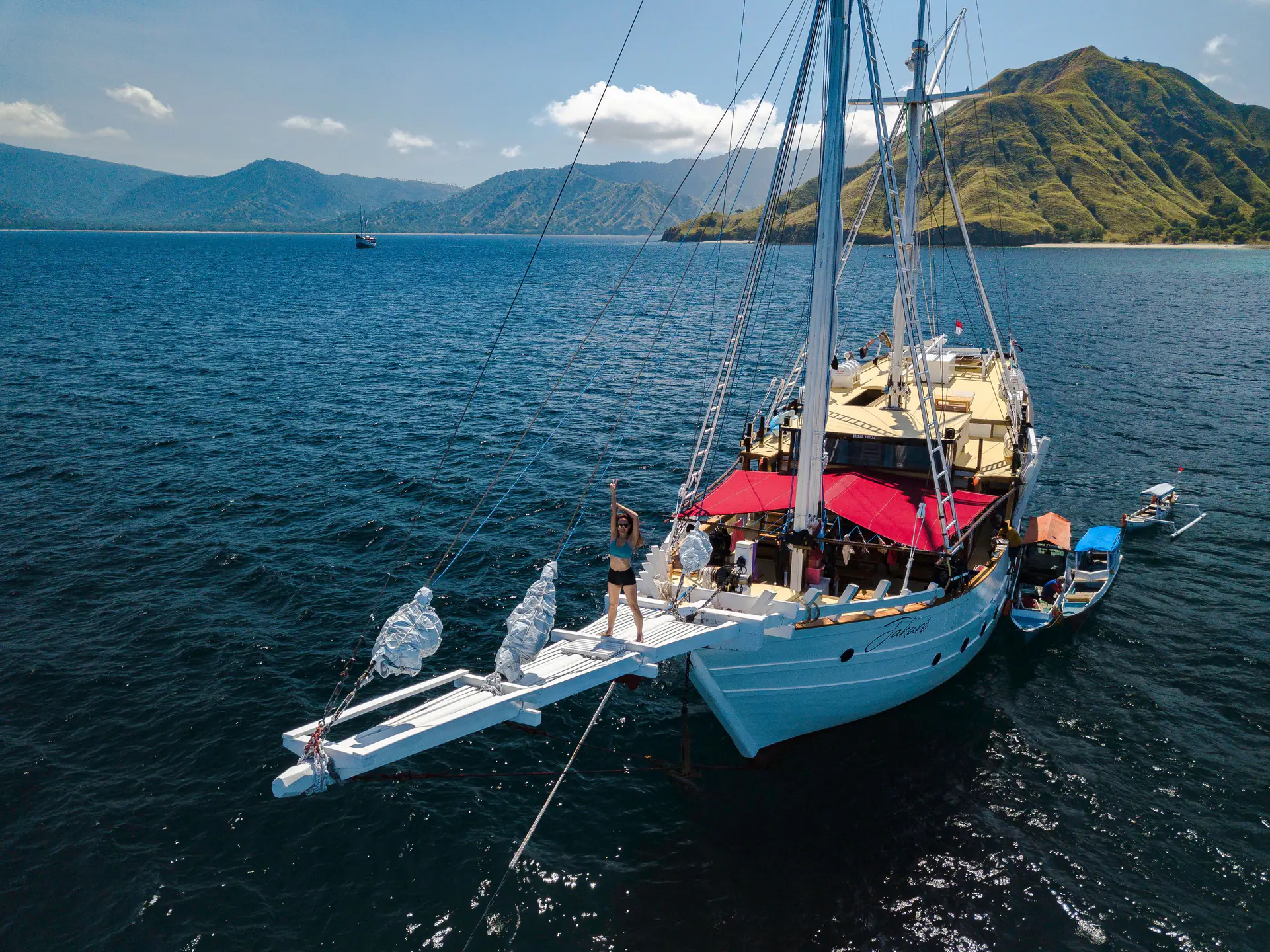 Jakare yacht at Manta Point Komodo