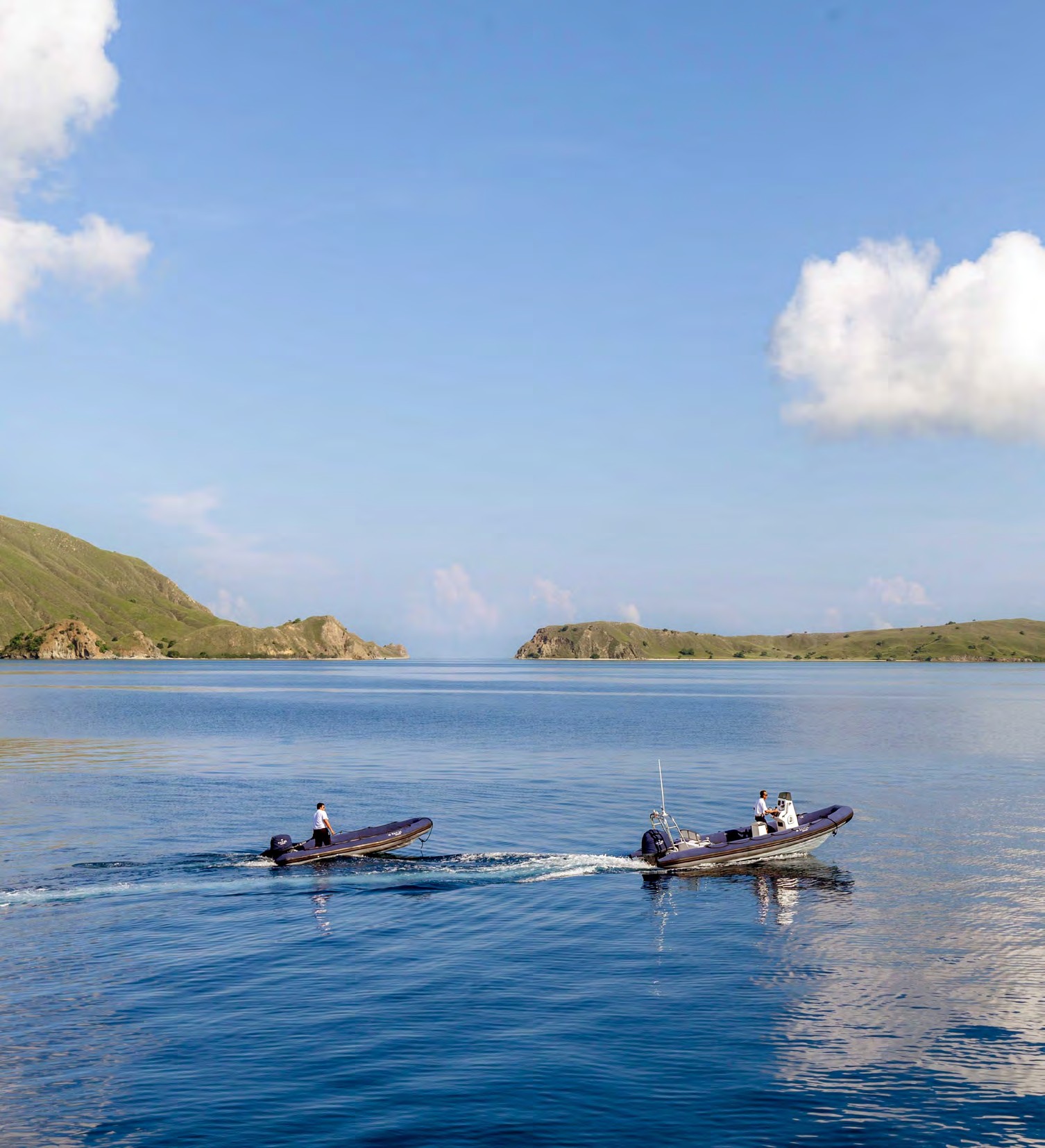 Rebel yacht at Manta Point Komodo