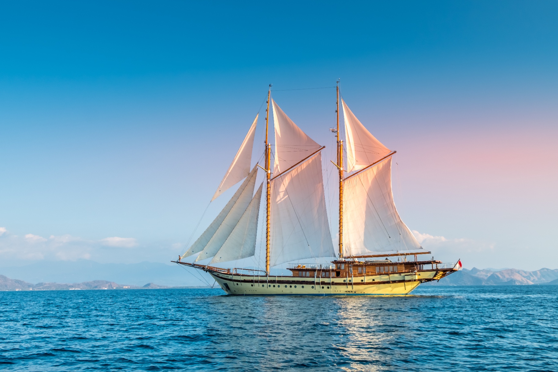 Lamima yacht at Manta Point Komodo
