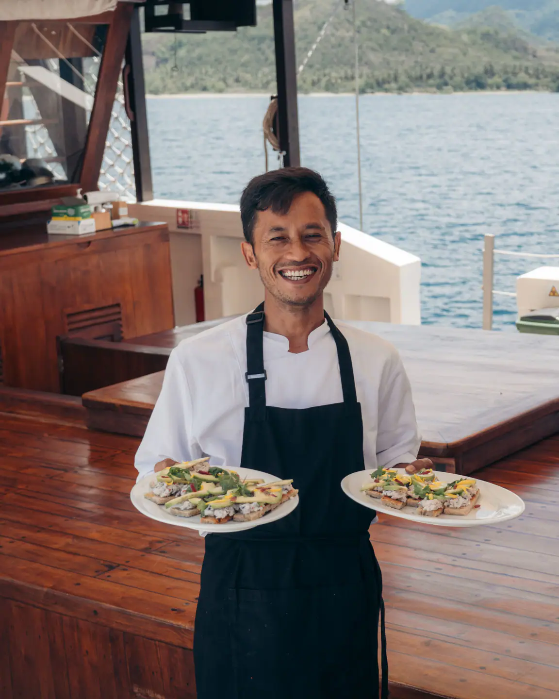 Ikan Kayu cabin for Komodo yacht charter