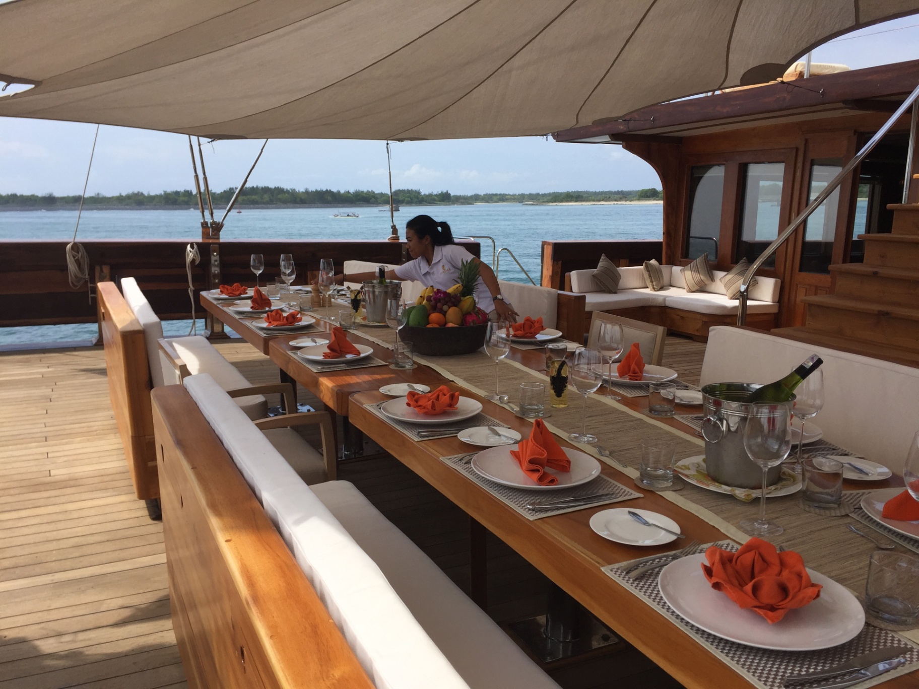Lamima yacht from Labuan Bajo, Flores